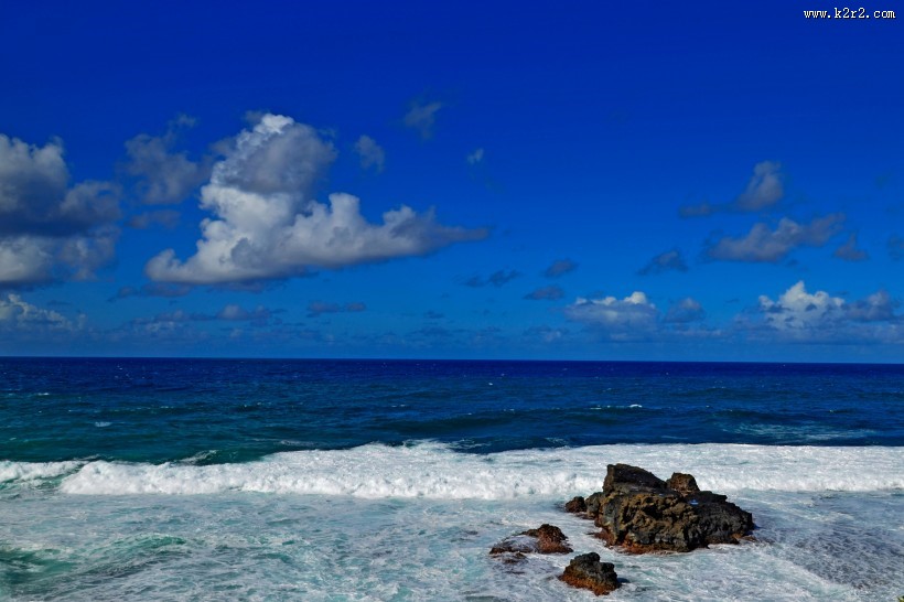 印度洋海岸风景图片