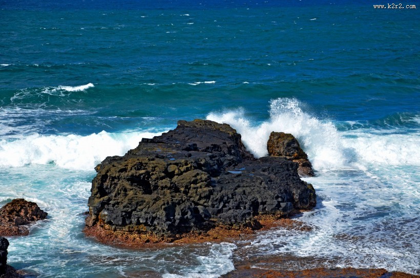 印度洋海岸风景图片