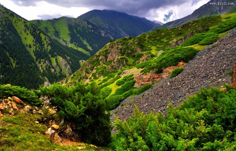 新疆米尔其克草原风光图片