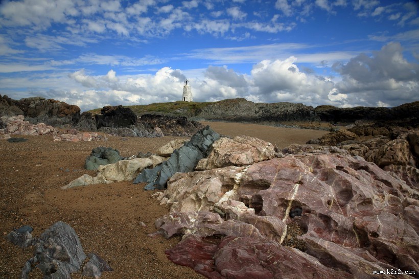 纽伯勒海滩的石头图片大全