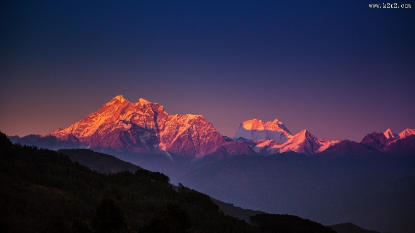 喜马拉雅山脉图片