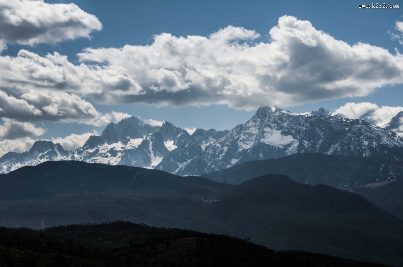 雪山风景图片