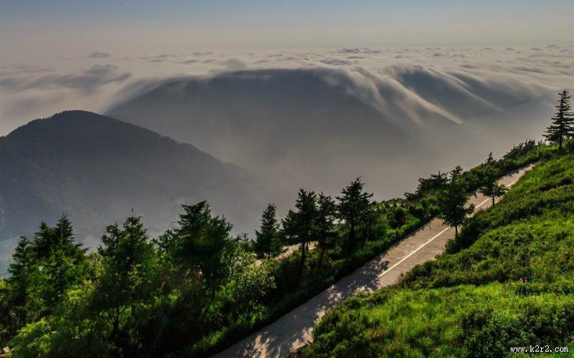 美丽的雾灵山图片大全