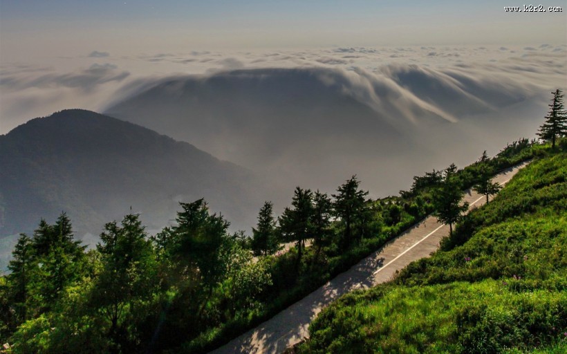 美丽的雾灵山图片大全