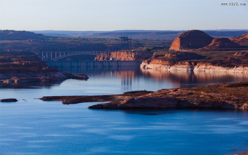美国科罗拉多河岸风光图片
