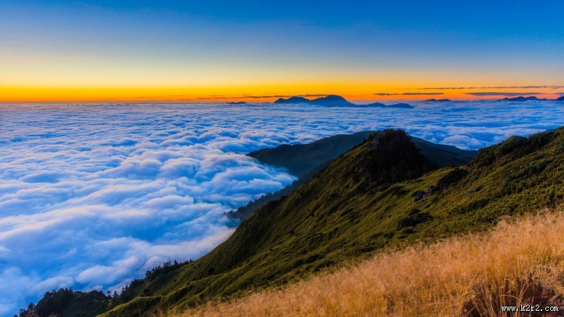 山川河流风景图片