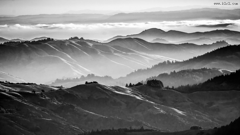 山川河流风景图片