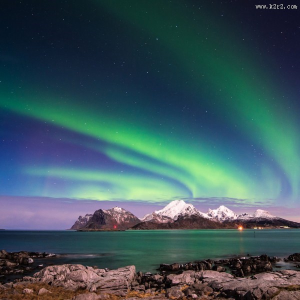 自然奇观北极光图片大全