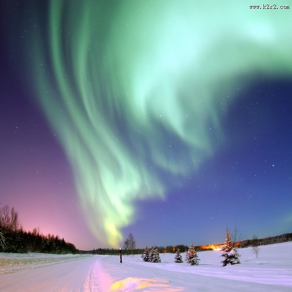 自然奇观北极光图片大全