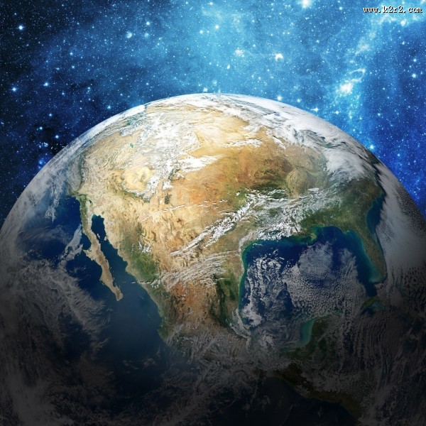 宇宙中的行星图片