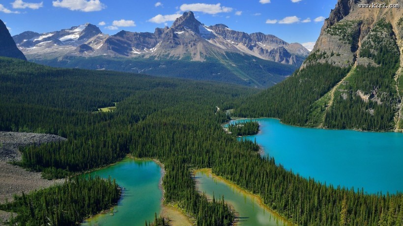 加拿大优美自然风光图片大全