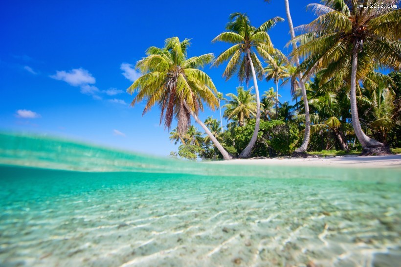 迷人的海滩图片大全