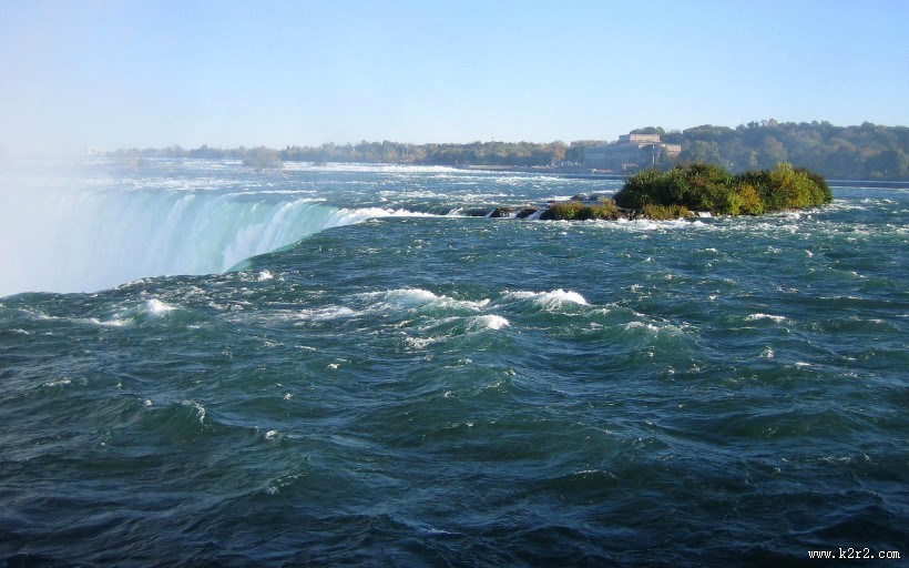 壮阔的尼亚加拉大瀑布图片