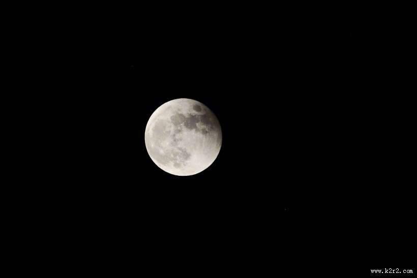 2014血月月全食过程图片