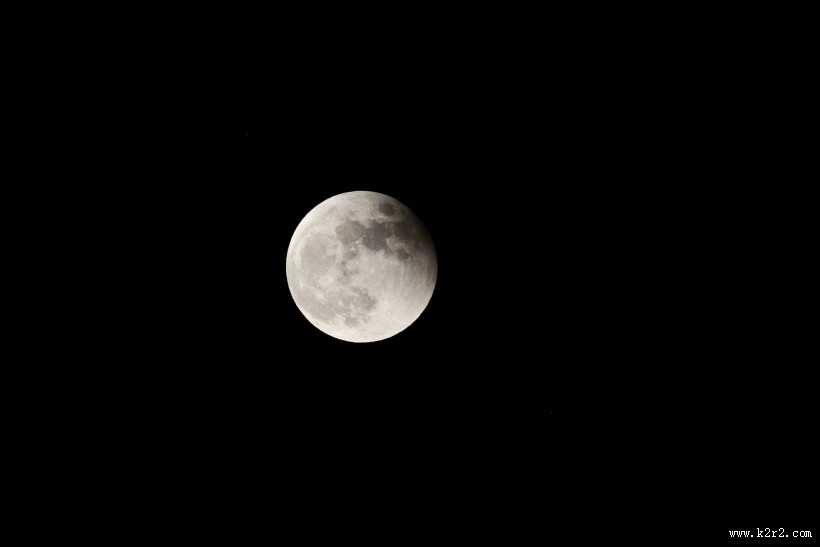 2014血月月全食过程图片