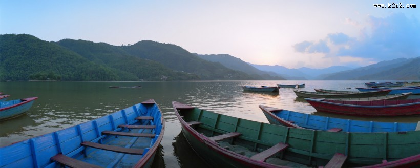 广角草原风景图片