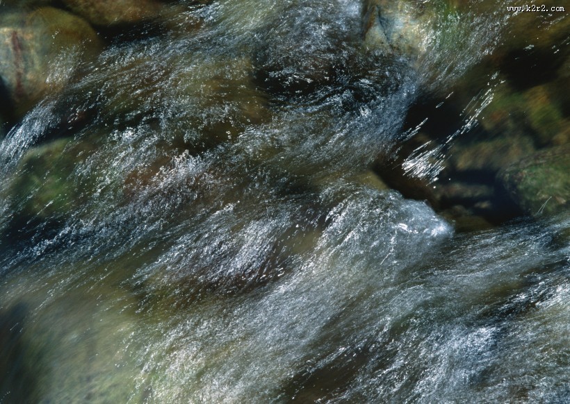 河水水流图片