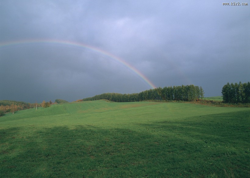 美丽的彩虹图片