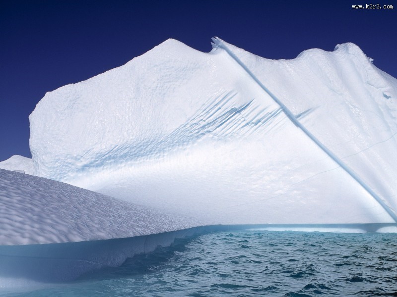极地冰山图片
