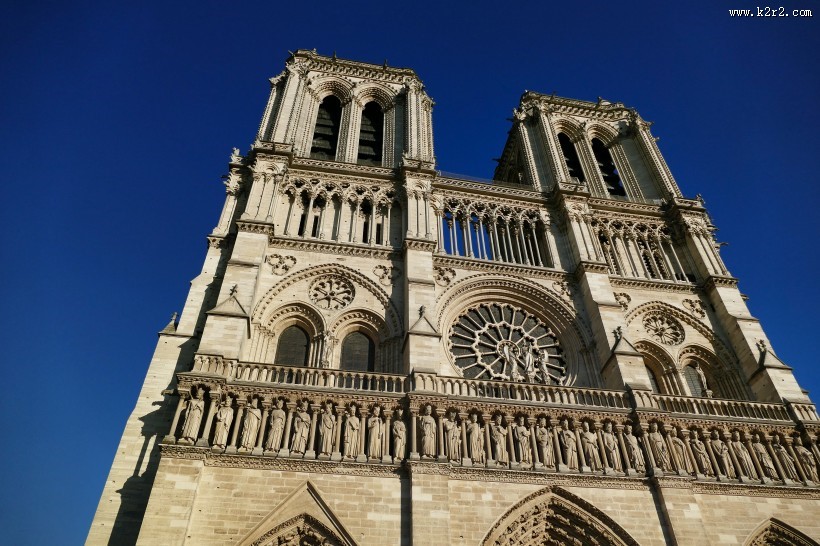 法国巴黎圣母院大教堂图片