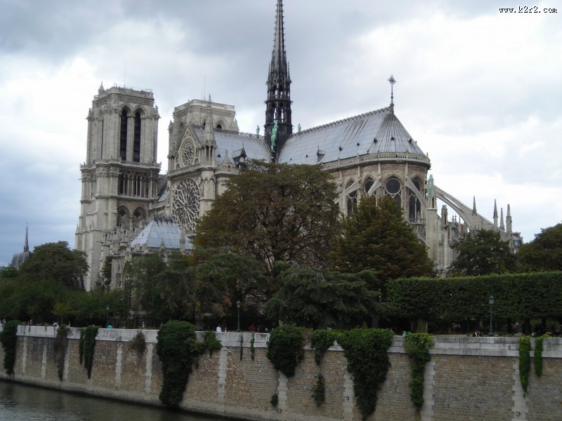 法国巴黎圣母院大教堂图片