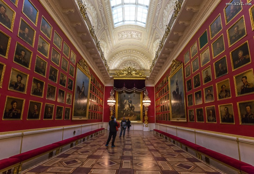 俄罗斯冬宫博物馆建筑风景图片