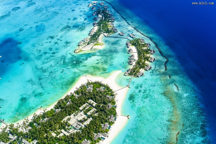 马尔代夫珊瑚岛图片