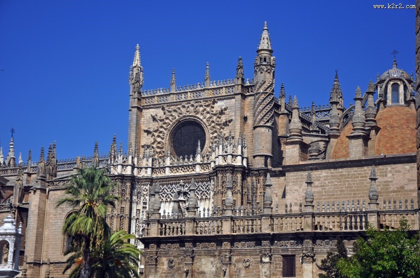 西班牙建筑风景图片