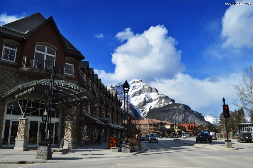 加拿大班夫国家公园风景图片