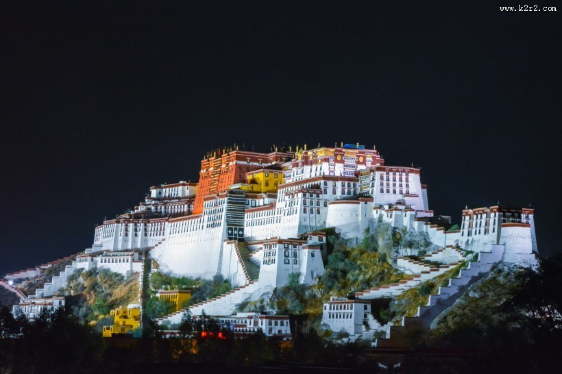 西藏拉萨布达拉宫建筑风景图片