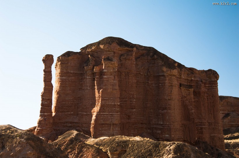 甘肃张掖冰沟丹霞自然风景图片大全