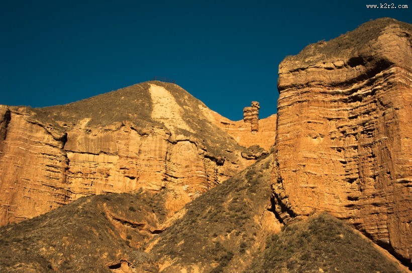 甘肃张掖冰沟丹霞自然风景图片大全