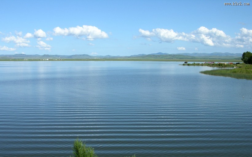 河北沽源坝上草原闪电河自然风景图片