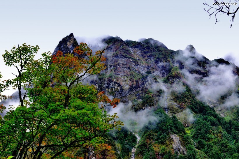 风景美如画的四川川西自然风光图片