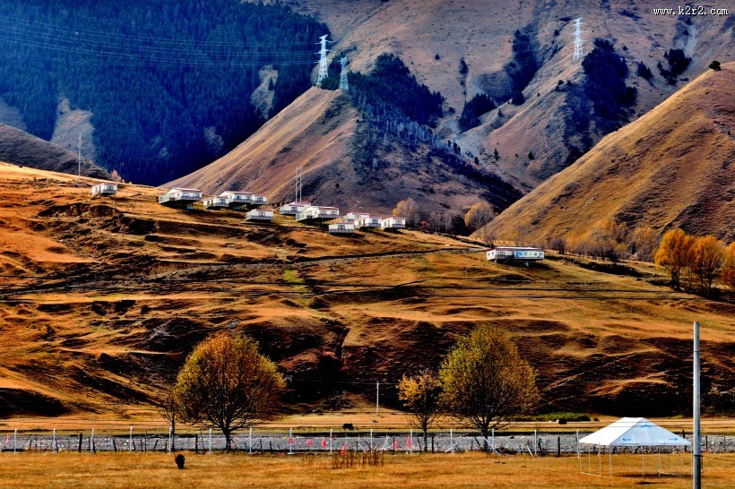 风景美如画的四川川西自然风光图片