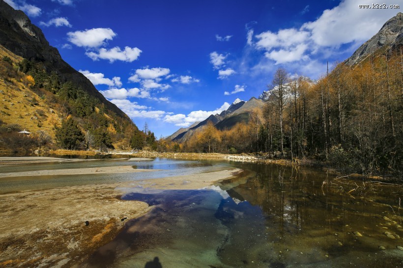 风景美如画的四川川西自然风光图片
