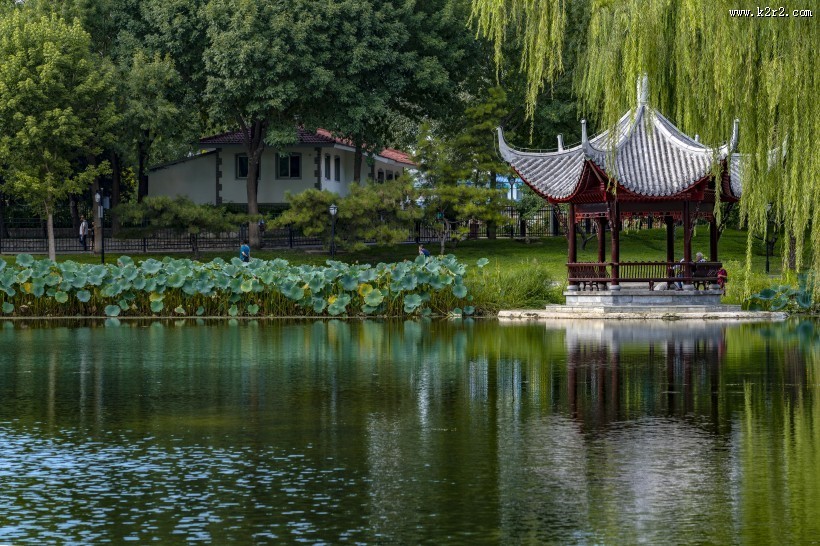 北京陶然亭公园风景图片
