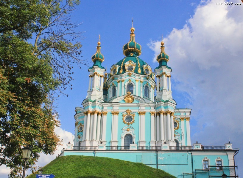 乌克兰首都基辅城市风景图片