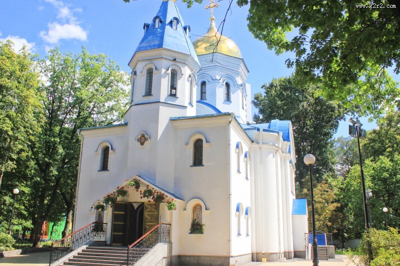 乌克兰圣索菲亚大教堂城市风景图片大全