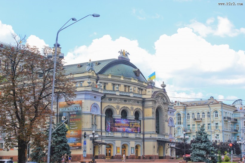 乌克兰首都基辅城市风景图片大全