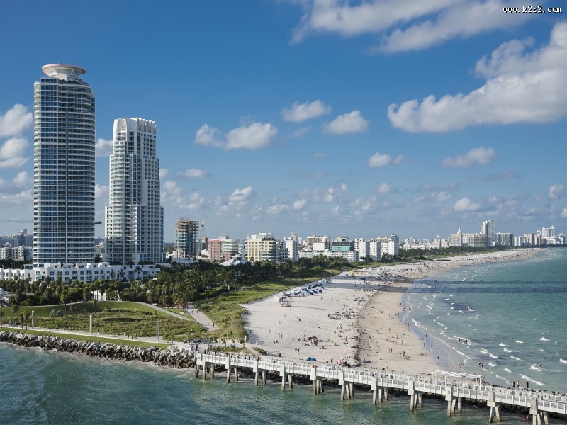 美国迈阿密城市风景图片大全