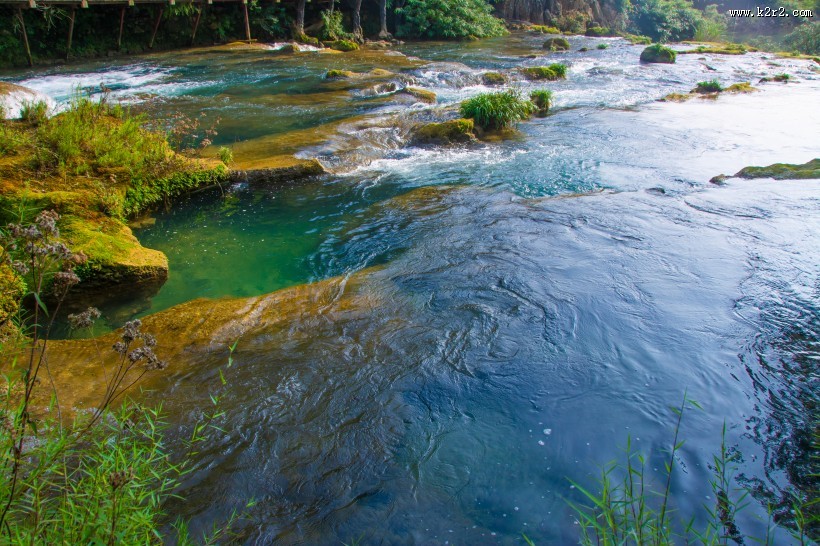 贵州黔东南布依族苗族自治州荔波大小七孔自然风景图片