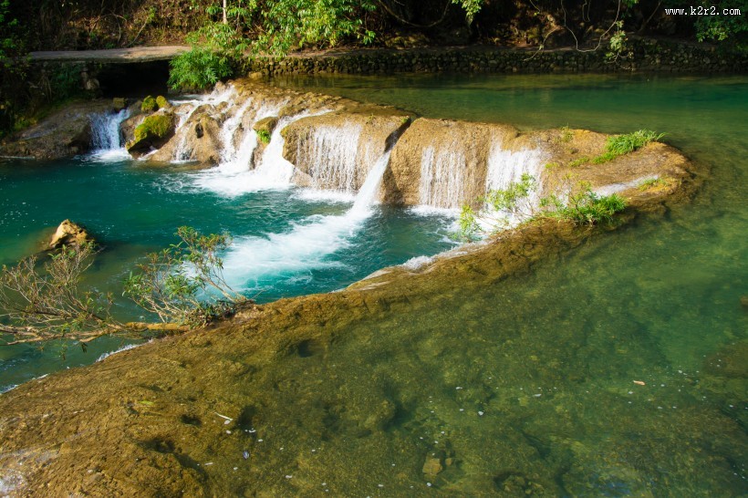 贵州黔东南布依族苗族自治州荔波大小七孔自然风景图片