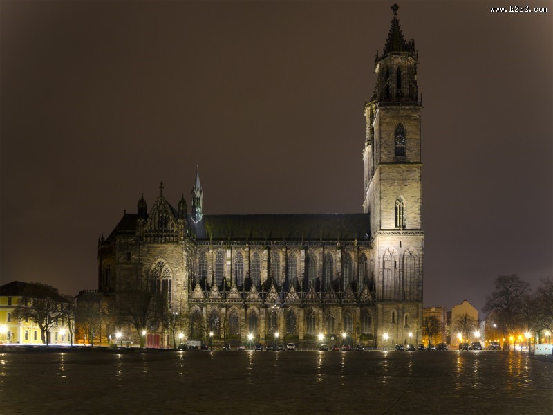 德国马格德堡城市风景图片