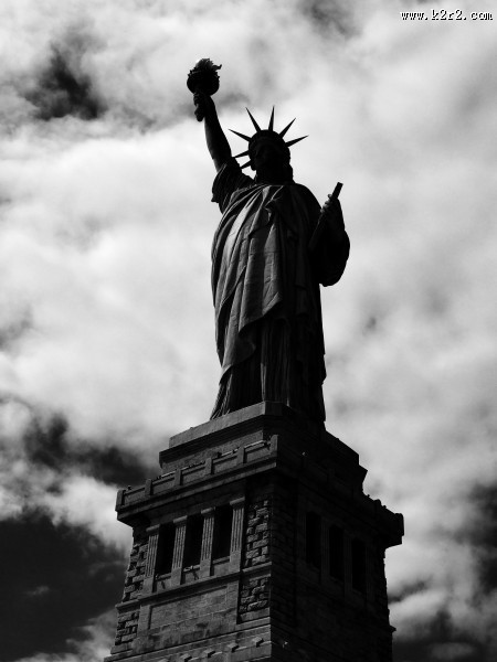 美国纽约自由女神像的图片