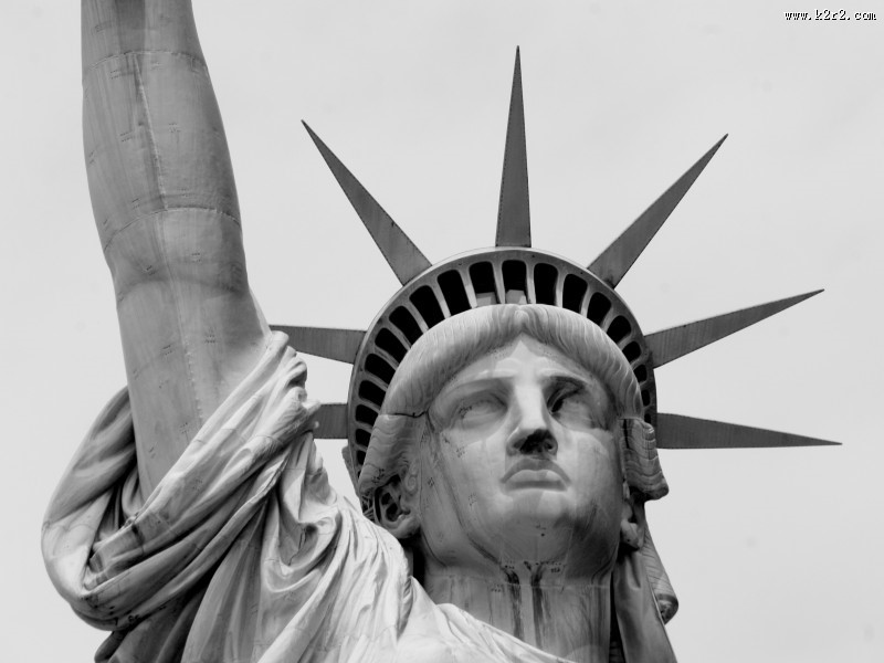 美国纽约自由女神像的图片