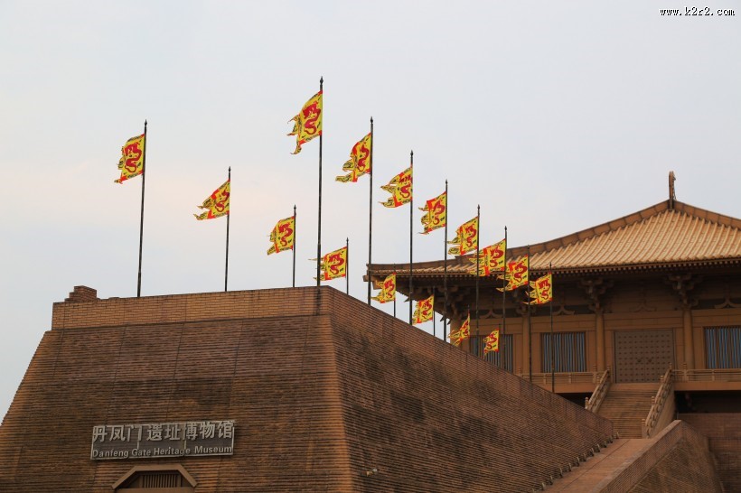陕西唐朝皇宫大明宫人文风景图片