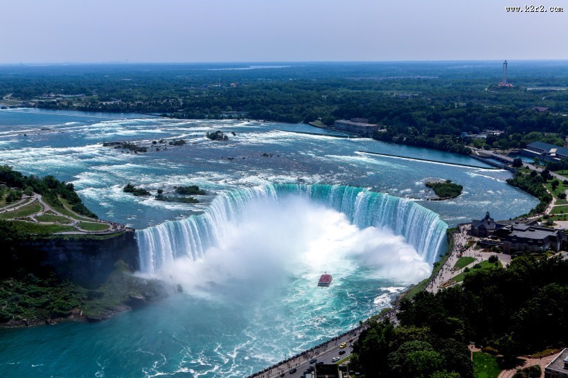 加拿大尼亚加拉大瀑布风景图片
