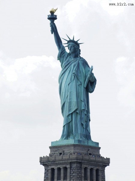 美国纽约自由女神像图片大全