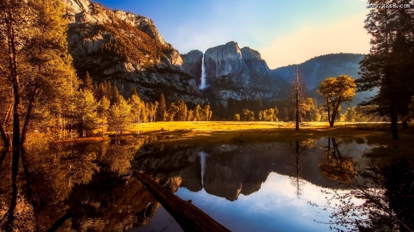 秋天的加利福尼亚州自然风景图片大全